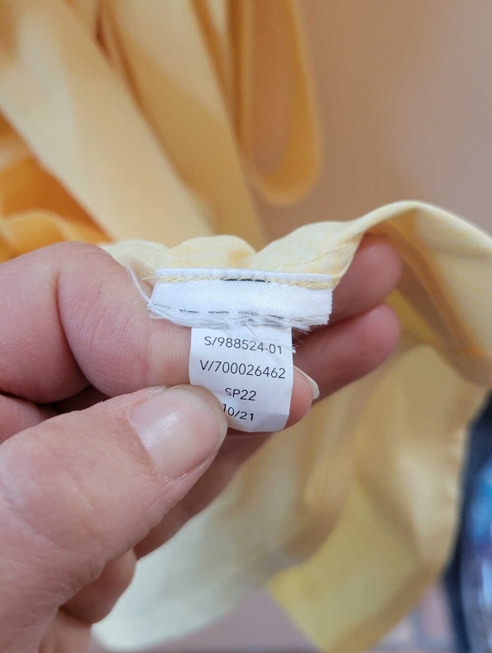 Athleta Light Yellow Newport Wrap Dress - Picture 5 of 6